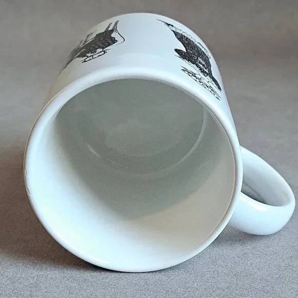 VINTAGE PBS: Mystery! USED Coffee Mug (Edward Gorey, Public Broadcasting) PM - Picture 5 of 5